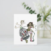 Carte Postale Deux Jolies Oiseaux (Debout devant)