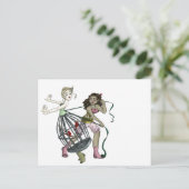 Carte Postale Deux Jolies Oiseaux (Debout devant)