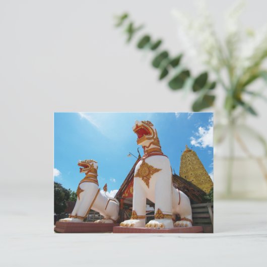 Carte Postale Deux Leo (Debout devant)