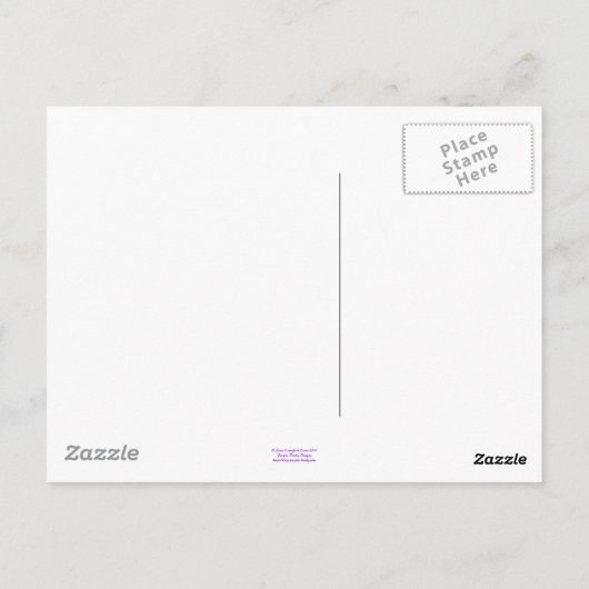 Carte Postale Deux lunes (Dos)