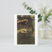Carte Postale Deux mains (F66) Van Gogh Art (Debout devant)