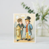 Carte Postale Deux messieurs (Debout devant)