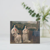 Carte Postale Deux nonnes (Debout devant)