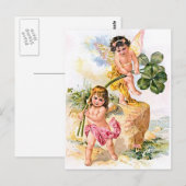 Carte Postale Deux papillons de charme (Devant / Derrière)