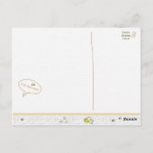 Carte Postale Deux petits fabricants de problèmes (Dos)