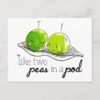 Deux petits pois dans un pois