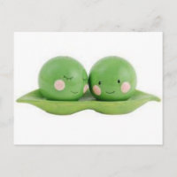 Deux petits pois dans un pois