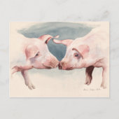 Carte Postale Deux peu de Piggies 2012 (Devant)
