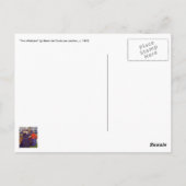 Carte Postale Deux pinces à pied par Toulouse-Lautrec (Dos)