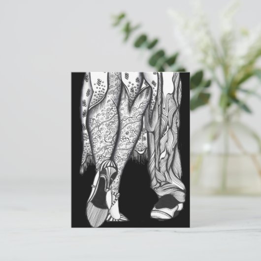 Carte Postale Deux pour Tango (Debout devant)