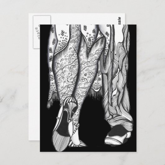 Carte Postale Deux pour Tango (Devant / Derrière)