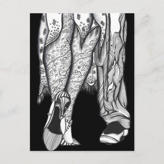 Carte Postale Deux pour Tango (Devant)