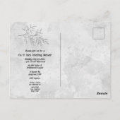 Carte Postale Deux Queues De Chats Noirs Entouraient Ses Hauteur (Dos)