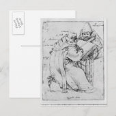 Carte Postale Deux rabbins (Devant / Derrière)