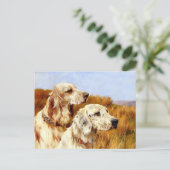 Carte postale : Deux réglages par Arthur Wardle (Debout devant)