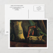 Carte Postale Deux sacs et une bouteille, Van Gogh Fine Art (Devant / Derrière)