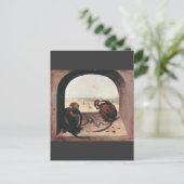 Carte Postale Deux singes de Pierre Bruegel (Debout devant)