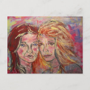 Carte Postale Deux Soeurs