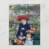 Carte Postale Deux Sœurs (sur la terrasse) | Renoir (Devant)