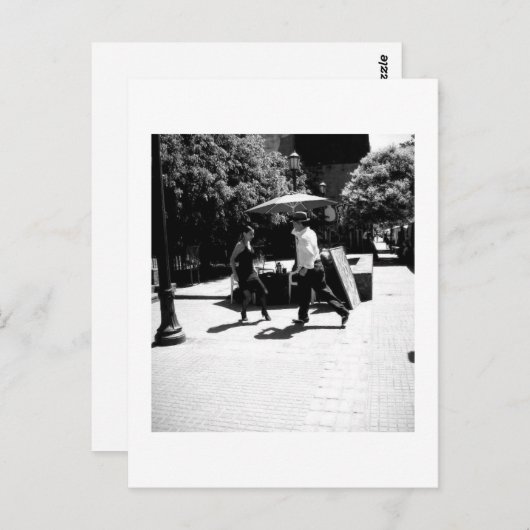 Carte Postale Deux Tango (Devant / Derrière)