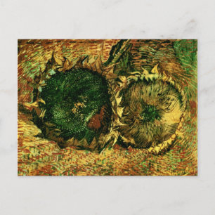 Carte Postale Deux tournesols coupés (F376)Van Gogh Fine Art