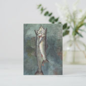 Carte Postale Deux Truites (Debout devant)