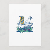 Carte Postale Deux Turtledoves (Devant)
