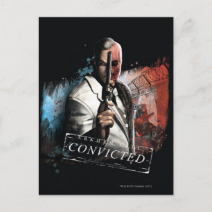 Carte Postale Deux visages - Condamné