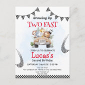 Carte Postale Deux voiture de course Safari sauvage rapide 2e fê (Devant)