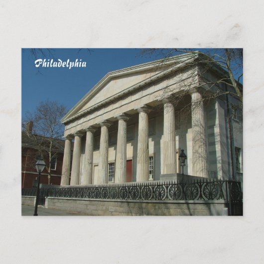 Carte Postale Deuxième banque (Devant)