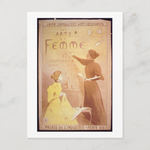 Carte Postale "Deuxième exposition d'art féminin, Palais de l'In