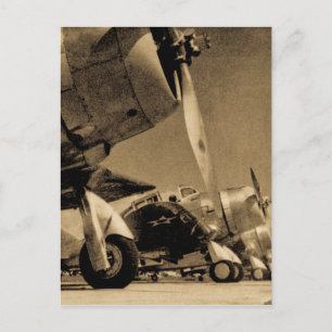 Carte Postale Deuxième Guerre mondiale Douglas SBD Daunless Bomb