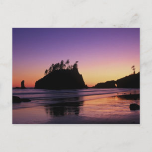 Carte Postale Deuxième plage au crépuscule, Parc national Olympi