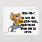 Carte Postale Deuxième souris (Devant / Derrière)