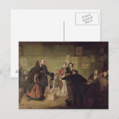 Carte Postale Devant les magistrats (Devant / Derrière)