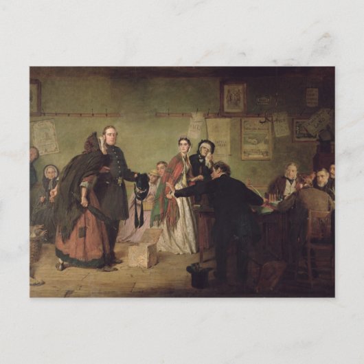 Carte Postale Devant les magistrats (Devant)