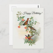 Carte postale Devantail étoile doré (Devant / Derrière)