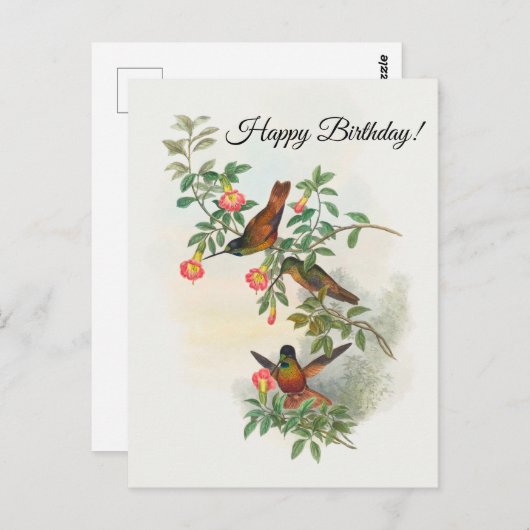 Carte postale Devanture Étoile Dorée (Devant / Derrière)