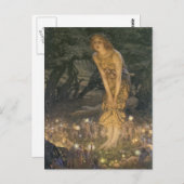 Carte postale d'Ève de milieu de l'été (Devant / Derrière)