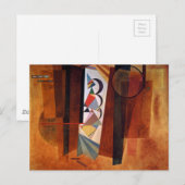 Carte Postale Développement de Kandinsky dans la peinture Abstra (Devant / Derrière)