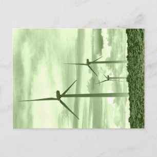 Carte Postale devenez écolo avec puissance douce
