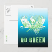 Carte Postale devenez écolo : hifi (Devant / Derrière)