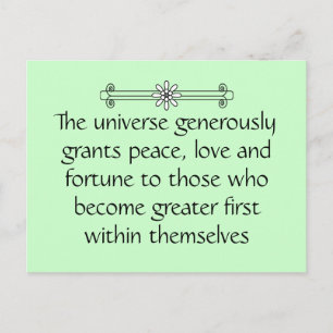 Carte Postale Devenez plus grand d'abord