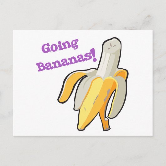 Carte Postale devenir bananes ! banane (Devant)