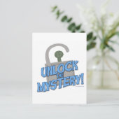 Carte Postale Déverrouillez Le Mystère ! (Debout devant)