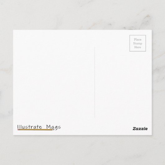 Carte Postale Déviale de vitesse (Dos)