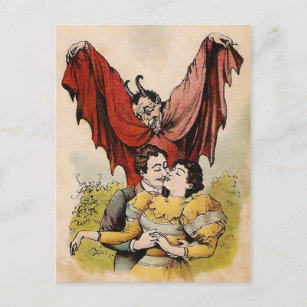Carte postale Devil