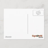 Carte Postale Devil Dice avec Coeurs (Dos)