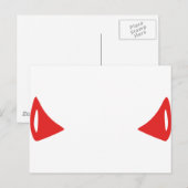 Carte Postale Devil Horns (Devant / Derrière)