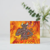 Carte Postale Devil Monster (Debout devant)